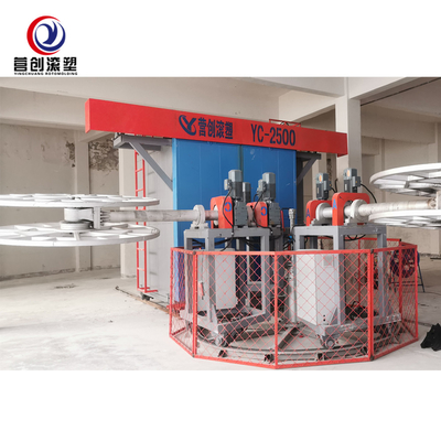 Купить new design 3 arms carrousel moulding machine from China online manufacture
