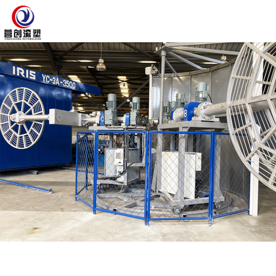 Купить New carrousel rotomolding machine for plastic water tanks maquina rotomoldeo online manufacture