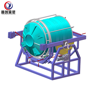 Купить plastic water tank rock n roll rotomolding machine  for Sales online manufacture