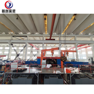 Купить Multi-arm rotational molding machine for water tank container manufacturing in china online manufacture