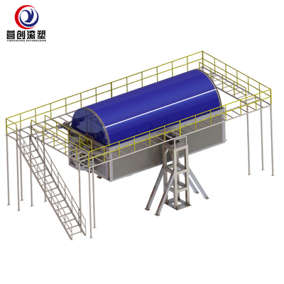 Купить Машина танка ISO9001 23KW 10000L пластиковая роторная отливая в форму online manufacture