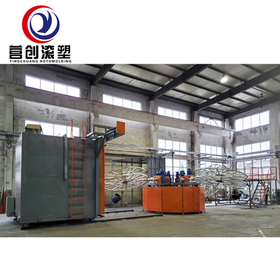 Купить LLDPE Bi Axial Rotomoulding Machine 7000L Танк объем 1 год online manufacture