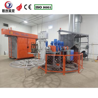 Купить Роторная карусельная ротационная формовочная машина Yingchuang Roto CC-3A-2000 для термоизолированного ящика-холодильника с камуфляжной расцветкой online manufacture