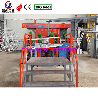 Купить Полностью автоматическая машина для изготовления резервуаров для воды с оборудованием для ротационного формования для производства и долговечных решений для изготовления резервуаров Производство в сети