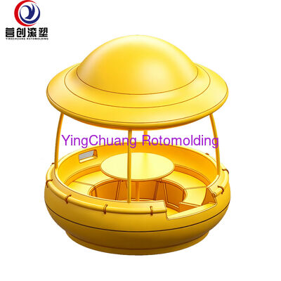 Купить Yingchuang OEM Ротоформованная плавающая форма для лодки для барбекю, Алюминиевая вращающаяся форма формы НЛО с навесным столом для производства пластиковых поплавков для гриля для отдыха Производство в сети