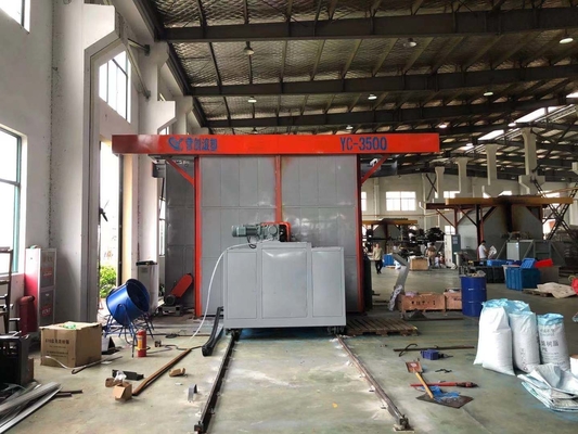 Купить Челнок Rotomolding системы управления PLC подвергает емкость механической обработке горелки 380V/50Hz 500000 Kcar online manufacture