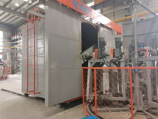 Купить вращая вес прессформы машины 1000kg Макс Rotomolding челнока скорости 1-8rpm online manufacture