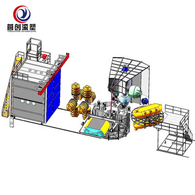Programmable аккумулятор машины прессформы Roto цистерны с водой 400kg/H умирает