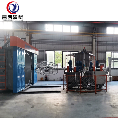 Эффективная двуосевая ротоформовальная машина для производства PP/PE/HDPE/LLDPE