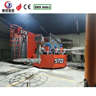 Yingchuang Roto PLC система управления Электрический нагревательный резервуар для воды Производственная машина Карусельная ротоформовая машина