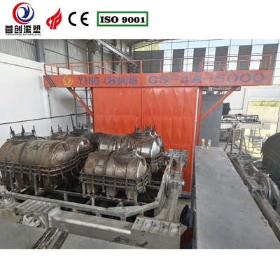 Yingchuang CS-4A-5000 Shuttle Rotomolding Machine 700000 Kcal Воздушное охлаждение