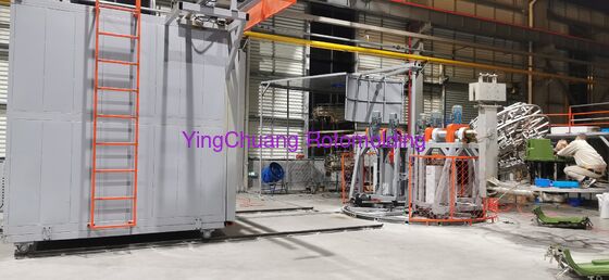 Машина вращательной прессформы Carousel