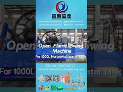 Yingchuang Roto Rock And Roll Rotomoulding Machines для горизонтальной водяной башни объемом 1000 л